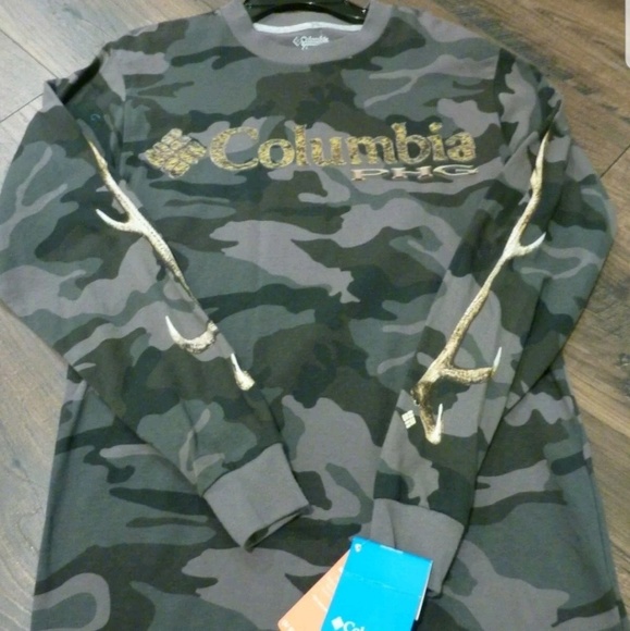 Columbia Other - Columbia PHG Long Sleeve Camo Shirt Small